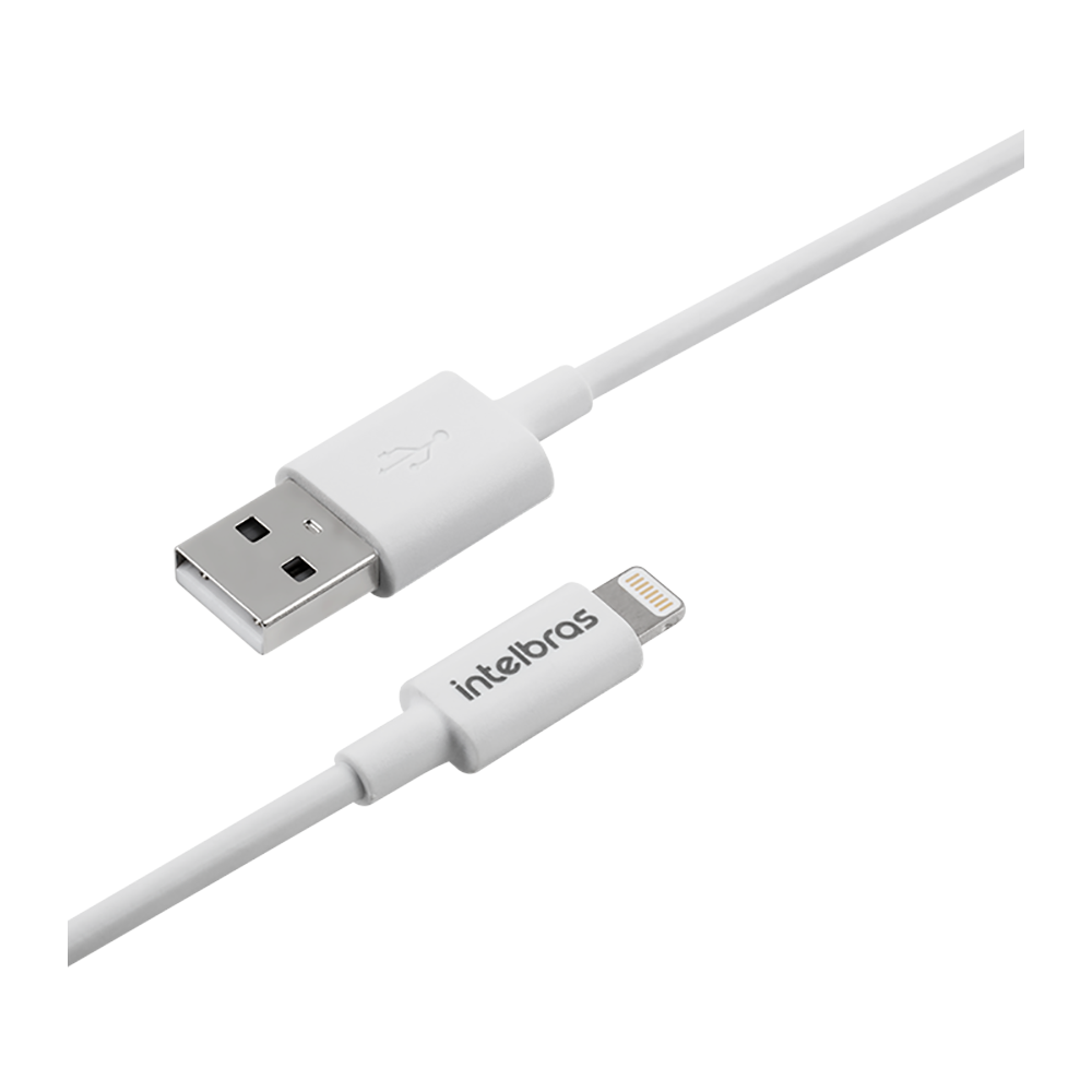 Cabo USB Lightning EUAL MFI 1,2m 12 PB  Branco