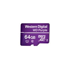 Cartão de memória microsd 64GB - 32TBW Purple