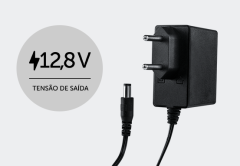 Fonte de alimentação AC/DC 12,8 V 1 A EF 1201L