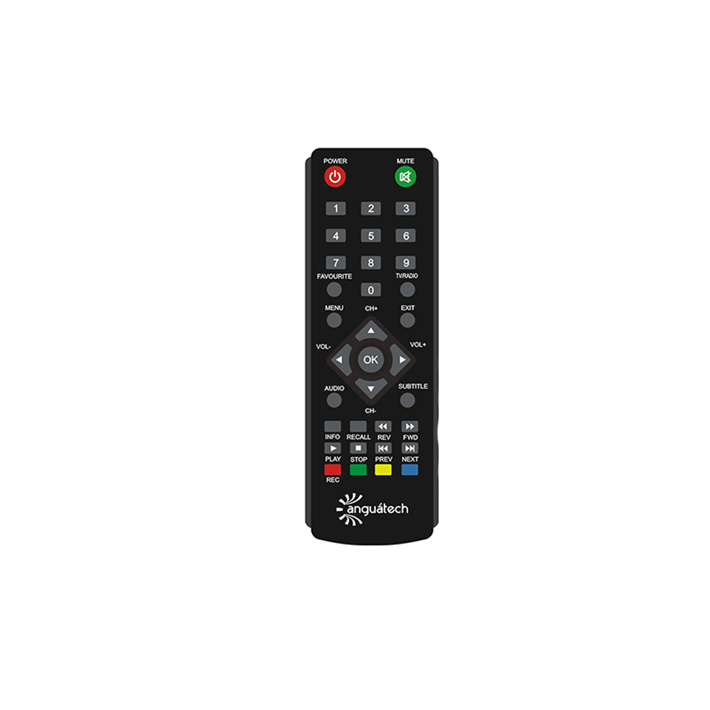 Controle remoto para conversor de tv digital modelo 1217
