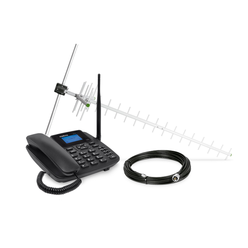 Kit Telefone Celular Fixo GSM (Dual Chip) CFA 4212N